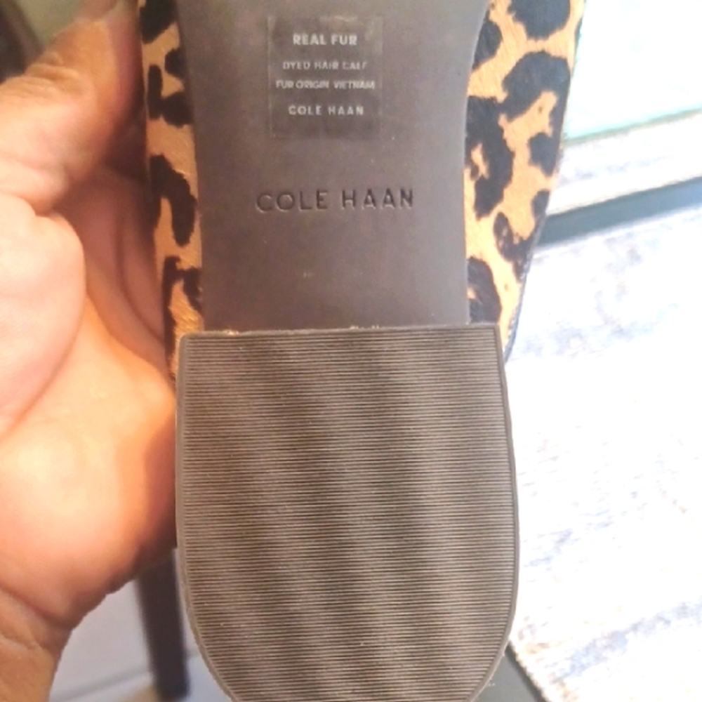 Cole Haan Women's Animal Print Mules - Picture 3 of 7